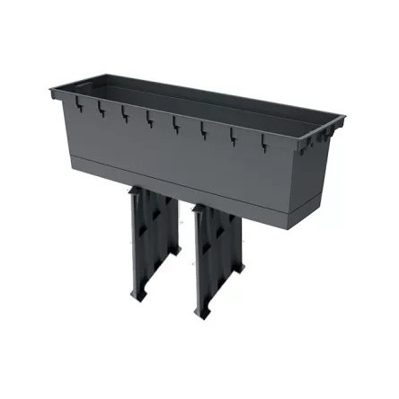 Балконний ящик Prosperplast RATO CASE 77х23.5x68.6см антрацит (63674-433) - 5 Балконний ящик Prosperplast RATO CASE 77х23.5x68.6см антрацит (63674-433) - 5