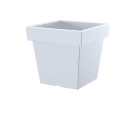 Горшок для цветов Prosperplast LOFLY квадратный 29х29х27см белый (70719-449)