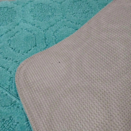 Набір килимків TM Bravira серія Classik (50х80, 40х50см) бірюзовий Turquoise, поліпропілен (CLT202012-164) - 2 Набір килимків TM Bravira серія Classik (50х80, 40х50см) бірюзовий Turquoise, поліпропілен (CLT202012-164) - 2