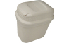 Мусорка UCS DROP DESIGN 4л кремовая (UCS-131005) - 1 Мусорка UCS DROP DESIGN 4л кремовая (UCS-131005) - 1