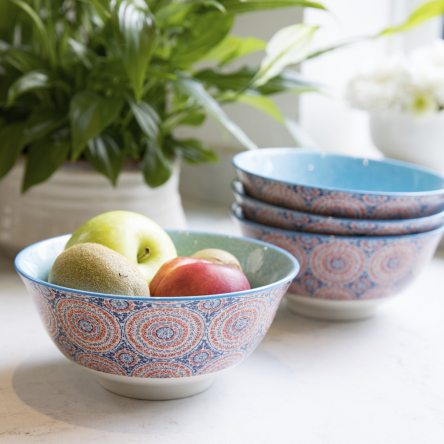 Миска Kitchen Craft MOSAIC, керамика, диам. 16 см, 500 мл - 4