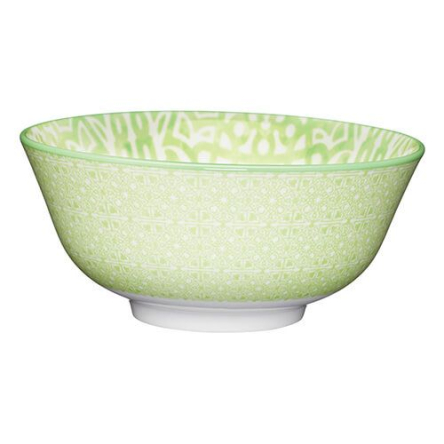 Миска Kitchen Craft GREEN TILE, кераміка, діам. 16 см, 500 мл - 1 Миска Kitchen Craft GREEN TILE, кераміка, діам. 16 см, 500 мл - 1