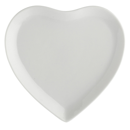 P002000017 Набор из двух тарелок HEART La Porcellana Bianca CUPIDO, фарфор, 17 х 17 см - 1