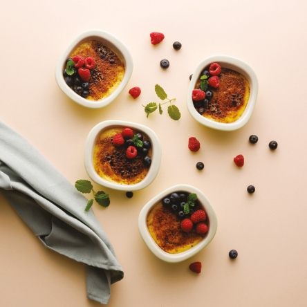 Набор квадратных форм для запекания BergHOFF LEO BALANCE бежевый, керамика, 200 мл 4 предмета (3950503) - 3