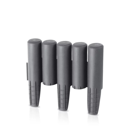 Паркан декоративний Prosperplast Palisada 270x45x155/24см світло-сірий (40053-443) - 1