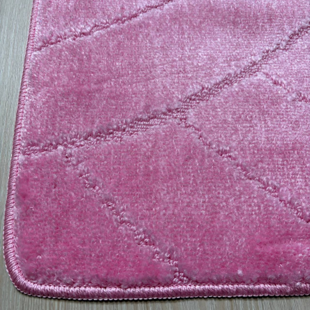 Набір килимків TM Bravira серія Classik (55х90, 45х55см) рожевий-L.Pink, поліпропілен (CLT201825-167) - 3
