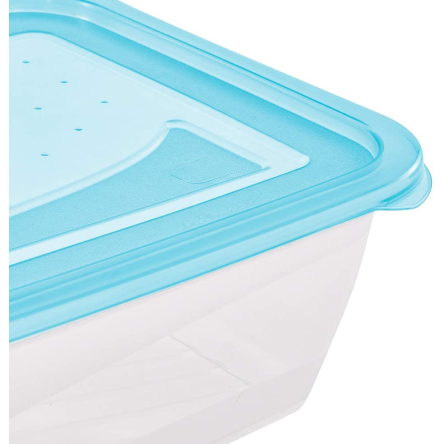 Комплект ємностей для мікрохвильової печі Keeeper Fredo Fresh прямокутний 3х1.25 л (KEE-675) - 7