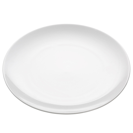 P121 Тарелка обеденная WHITE BASICS ROUND фарфоровая, диам. 30,5 см - 1 P121 Тарелка обеденная WHITE BASICS ROUND фарфоровая, диам. 30,5 см - 1