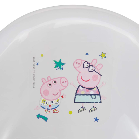 Накладка на унитаз Keeeper Peppa the pig 30х40х15см серая (KEE-10819) - 3