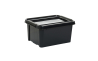Ящик для зберігання Plast Team Top store 32л чорний (TEA-2383) - 1