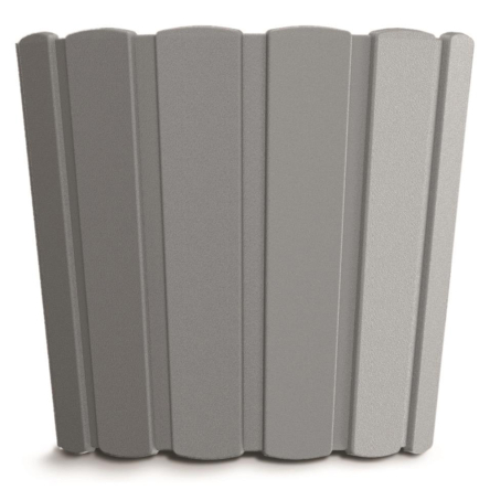 Горщик для квітів круглий Boardee Basic, 29х29х26см сірий (25647-405) - 1 Горщик для квітів круглий Boardee Basic, 29х29х26см сірий (25647-405) - 1