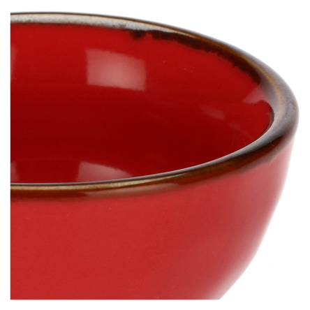 Тарілка для салата Rose&amp;Tulipani Milano CONCERTO CORALLO, керамограніт, корал, діам. 20 см - 7