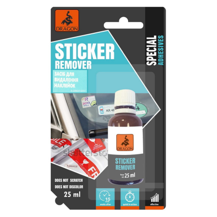 Засіб для видалення наклейок 25мл (DRG-56542) - 1 Засіб для видалення наклейок 25мл (DRG-56542) - 1