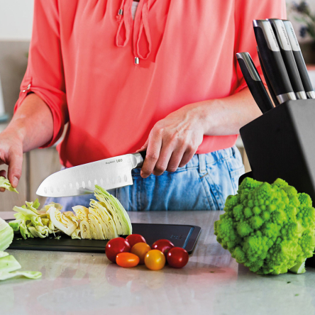 Нож Сантоку LEO GRAPHITE, 17,5 см (3950357) - 2