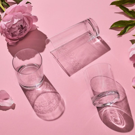 Набор стаканов высоких KRISTA DECO 350мл х 6шт (KROS-786087) - 4 Набор стаканов высоких KRISTA DECO 350мл х 6шт (KROS-786087) - 4