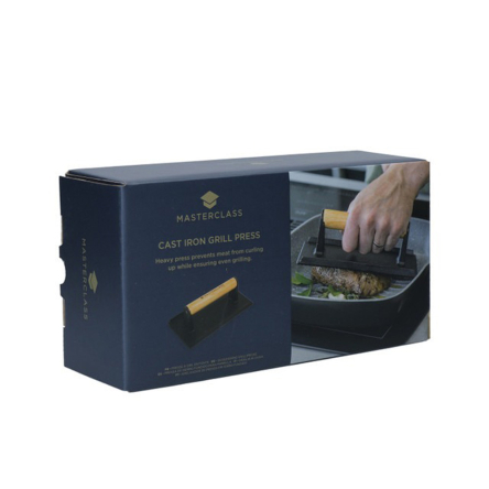 Прес для гриля Kitchen Craft MASTERCLASS, 21 х 11 см - 2