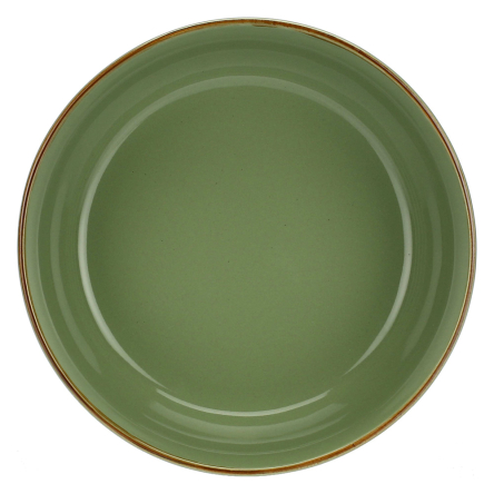 Миска для салата Rose&amp;Tulipani Milano CONCERTO VERDE OLIVA, керамограніт, олива, діам. 20 см - 2