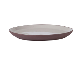 KL0227 Тарілка обідня SIENNA ,бежева, кераміка, діам. 26,5 см