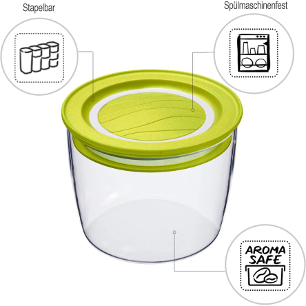 Ємність для сипучих Rotho CRISTALLO 0.4 л (RTH-17295) - 3