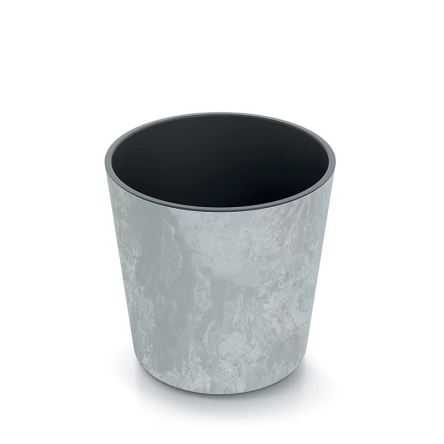 Горшок для цветов Prosperplast URBI ROUND EFFECT 25х25х25см круглый с вкладышем бетон мраморный (88335-422) - 1 Горшок для цветов Prosperplast URBI ROUND EFFECT 25х25х25см круглый с вкладышем бетон мраморный (88335-422) - 1