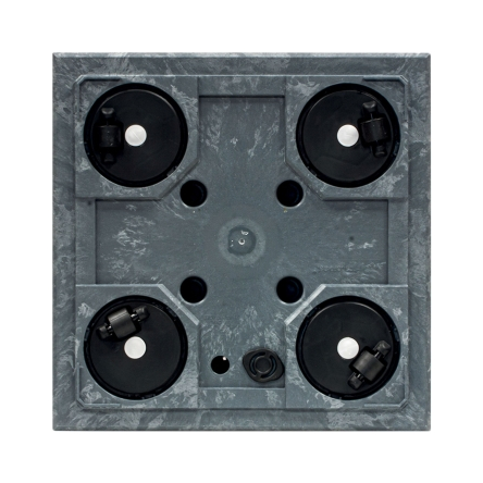 Горщик для квітів Sierra Square Beton Effect 38.5х38.5х37см квадратний, маренго (82870-425) - 4 Горщик для квітів Sierra Square Beton Effect 38.5х38.5х37см квадратний, маренго (82870-425) - 4