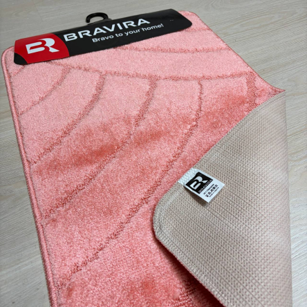 Килимок TM Bravira серія Classik (50х80см) Salmon, поліпропілен (CLT201825-179) - 2