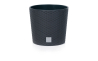 Горшок для цветов Prosperplast RATO круглый низкий с вставкой 30х27см антрацит (79572-433) - 2