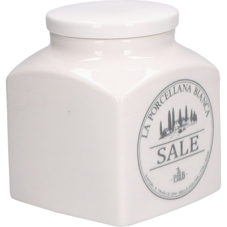 P01261100S Банк для соли La Porcellana Bianca CONSERVA CLASSIC, фарфор, 1,1 л - 3