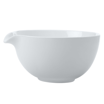 IA0105 Миска для змішування WHITE BASICS ROUND, порцелянова, діам. 18 см, 770 мл - 1 IA0105 Миска для змішування WHITE BASICS ROUND, порцелянова, діам. 18 см, 770 мл - 1