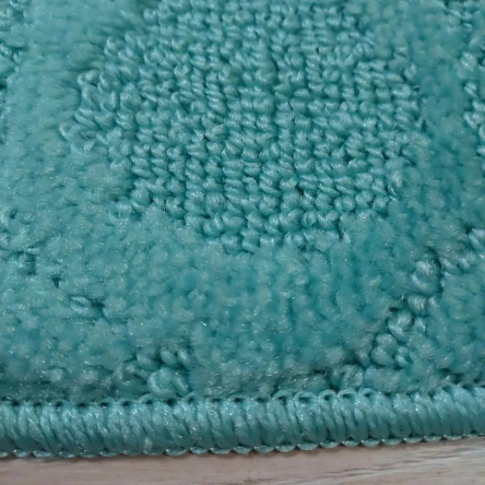 Набір килимків TM Bravira серія Classik (50х80, 40х50см) бірюзовий Turquoise, поліпропілен (CLT202012-164) - 4 Набір килимків TM Bravira серія Classik (50х80, 40х50см) бірюзовий Turquoise, поліпропілен (CLT202012-164) - 4