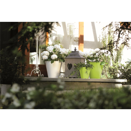 Горщик для квітів Prosperplast TUBUS 30х28см білий (74953-449) - 3