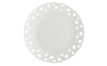 P003900120 Тарілка обідня La Porcellana Bianca VALENTINO, порцеляна, діам. 20 см - 1