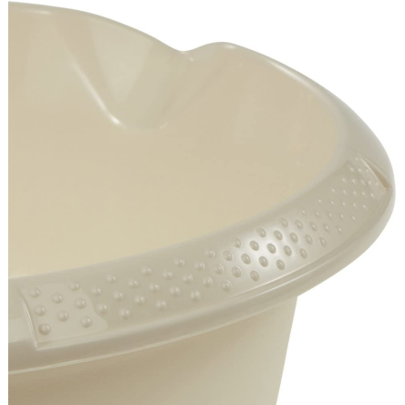 Миска пластикова Keeeper з відливом кремова 3.5л (KEE-0553.3) - 5