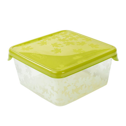 Ємність для морозилки BRANQ RUKKOLA із салатовою кришкою 1.25л (BRQ -1124.1) - 1