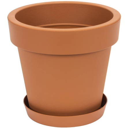 Горшок для цветов Prosperplast LOFLY 25х23см круглый терра (70712-624) - 3