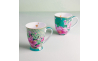 HV0170 Кухоль для чаю TEAS & C`S Silk Road Aqua, порцеляновий, 440 мл - 2 HV0170 Кухоль для чаю TEAS & C`S Silk Road Aqua, порцеляновий, 440 мл - 2
