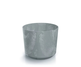 Горщик для квітів Prosperplast TUBO BETON EFFECT 10.8х10.8х9.5см круглий бетон (67566-422)
