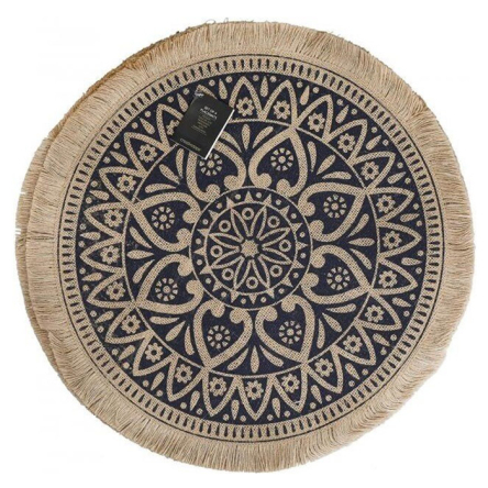 Набор подставочных салфеток из джута Creative Tops MANDALA, 4 пр. - 1 Набор подставочных салфеток из джута Creative Tops MANDALA, 4 пр. - 1