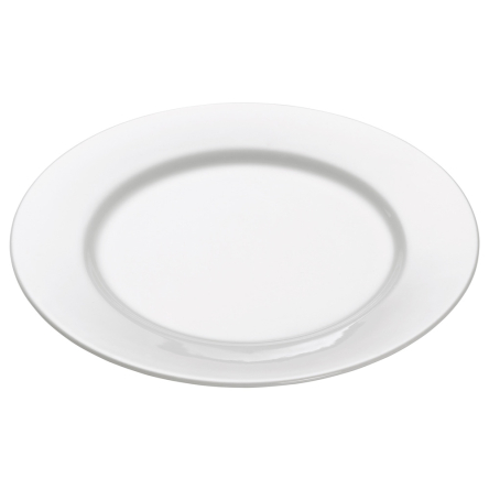 P0171 Тарілка десертна WHITE BASICS ROUND порцелянова, діам. 19 см - 1 P0171 Тарілка десертна WHITE BASICS ROUND порцелянова, діам. 19 см - 1