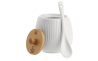 U10202007A83 Емкость для сахара La Porcellana Bianca INTAVOLA Stripes с ложкой, фарфор, 250 мл - 2 U10202007A83 Емкость для сахара La Porcellana Bianca INTAVOLA Stripes с ложкой, фарфор, 250 мл - 2
