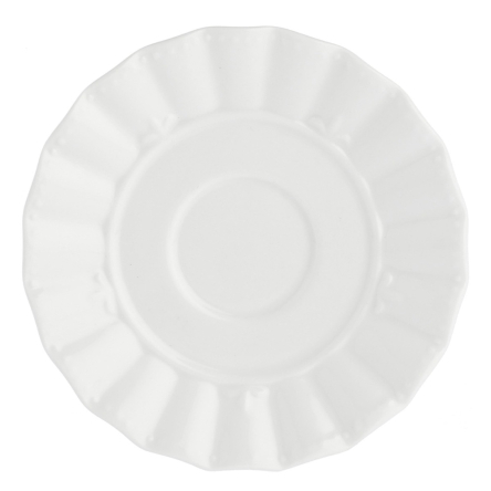 P003600016 Чашка для чаю з блюдцем La Porcellana Bianca DUCALE, порцеляна, 220 мл - 2