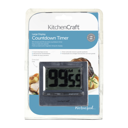 Таймер кухонний Kitchen Craft, 8,5 х 8 см - 3