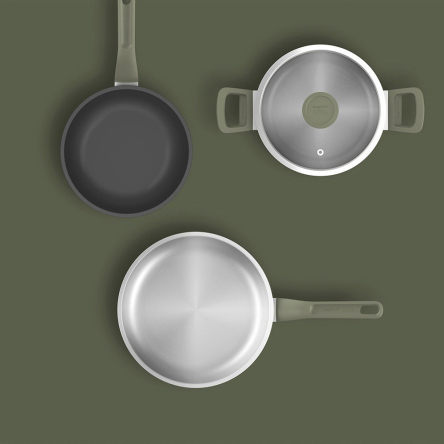 Набор посуды BergHOFF LEO BOLT 8 предметов (3950637) - 2