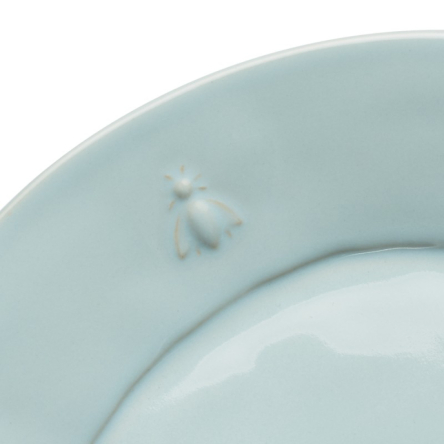598263 Тарелка обеденная La Rochere ABEILLE BLEU CLAIR, керамика, диам. 27,4 см - 2
