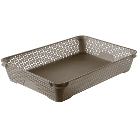 Кошик для зберігання Keeeper Мірко А-4 сіро-коричневий (КЕЕ-371.3) - 1