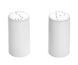 AA1125 Набор емкостей для соли и перца WHITE BASICS ROUND, фарфоровый, 80 мл