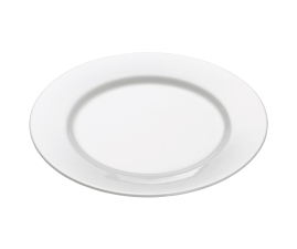 P0171 Тарілка десертна WHITE BASICS ROUND порцелянова, діам. 19 см