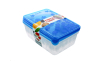 Комплект ємностей для морозилки BRANQ RUKKOLA 3 шт. (2х0.9л+1.35л) із блакитними кришками (BRQ -1135.1) - 1