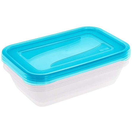 Комплект емкостей для микроволновой печи Keeeper Fredo Fresh прямоугольный 3х2.4л (KEE-3002) - 2 Комплект емкостей для микроволновой печи Keeeper Fredo Fresh прямоугольный 3х2.4л (KEE-3002) - 2