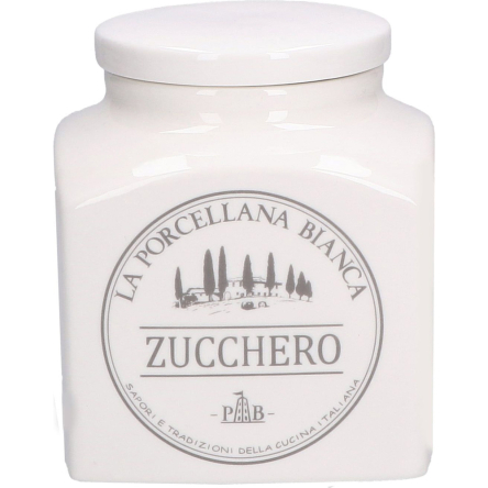 P01261100Z Банка для цукру La Porcellana Bianca CONSERVA CLASSIC, порцеляна, 1,1 л - 1